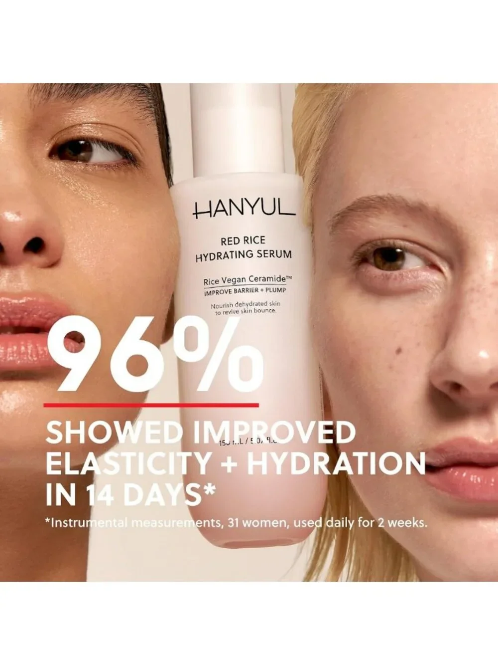 Hydrating Face Serum with Vegan Ceramide & Squalane | Plumping, Radiant Glow